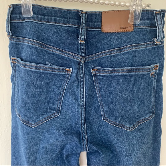 Madewell Button Front 9” Mid Rise Skinny Jean - Picture 9 of 12